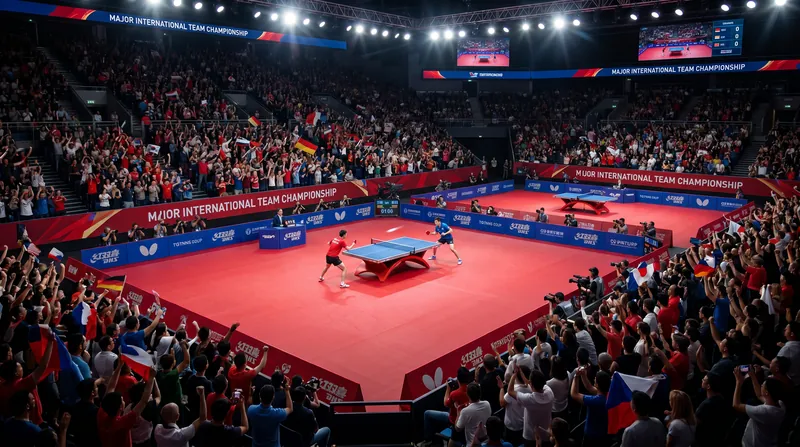 The 2026 World Team Championships in London showcased the growing global appetite for elite table tennis.