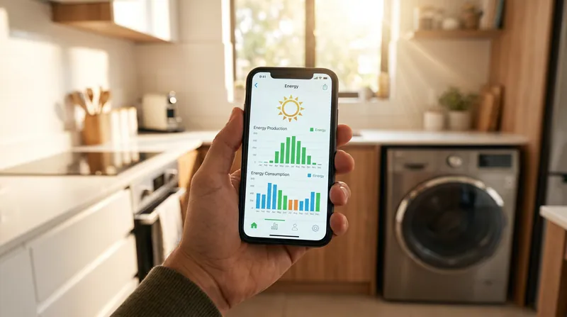 Smart apps allow residents to track local solar generation and shift their energy use to times when power is cheapest and most abundant.