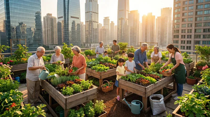 Decentralized rooftop farms are building community resilience and food sovereignty.