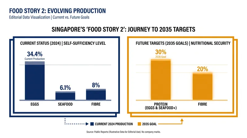 The revised 2035 targets focus specifically on fibre and protein categories.