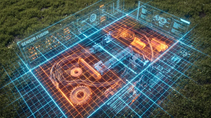 Sensor fusion combines thermal, multispectral, and magnetic data to reveal threats invisible to the naked eye.