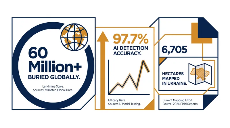 The scale of global contamination versus the efficacy of modern AI detection models.