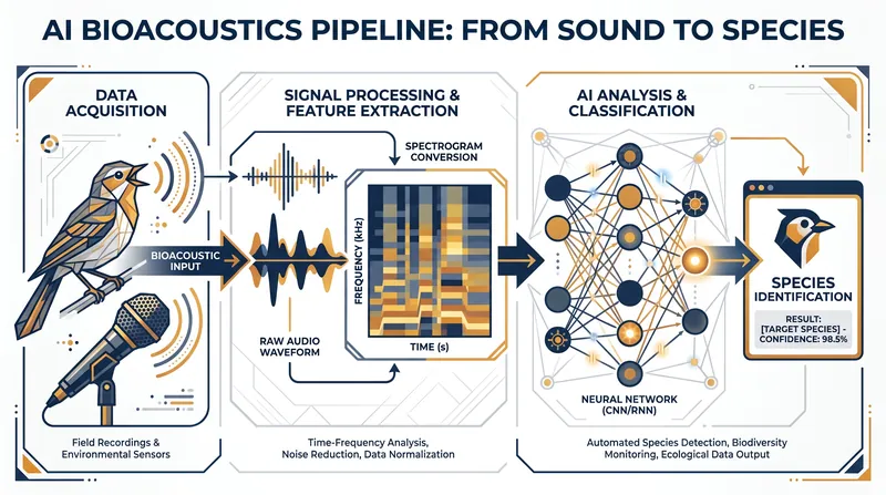 How machine learning models 'see' sound to identify species.