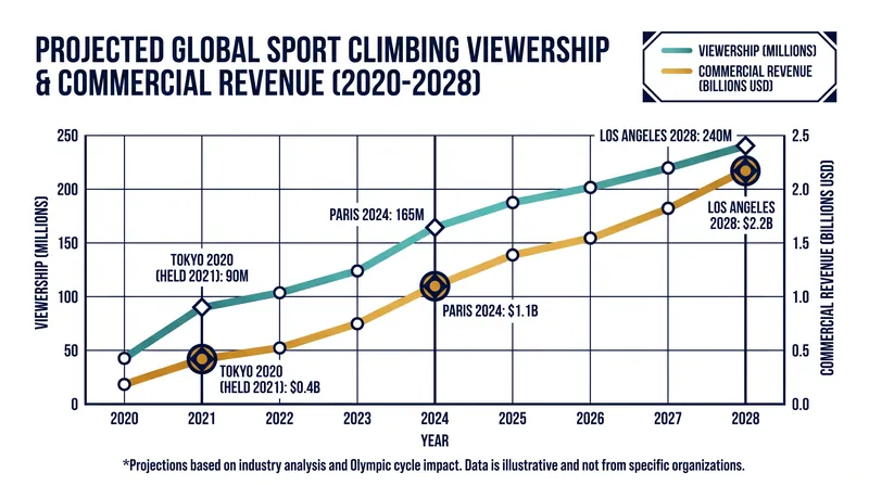 Long-term broadcast deals ensure climbing remains visible to millions of fans across Europe and the globe.