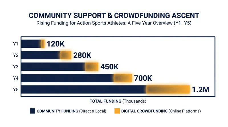Crowdfunding has become a vital safety net for action sports athletes facing extensive medical bills.