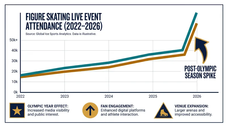 Post-Olympic tours and major competitions are seeing record-breaking attendance numbers in 2026.