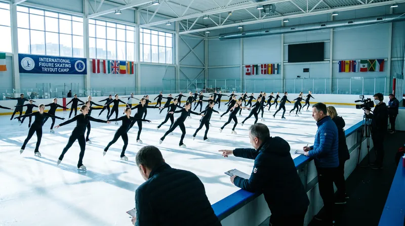 The ISU hosted a specialized 'Pair Up!' camp in Bergamo, Italy, to help single skaters find new partners.