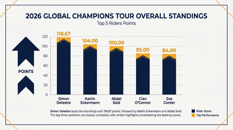 The race for the 2026 LGCT Championship remains incredibly tight heading into the St. Tropez stage.
