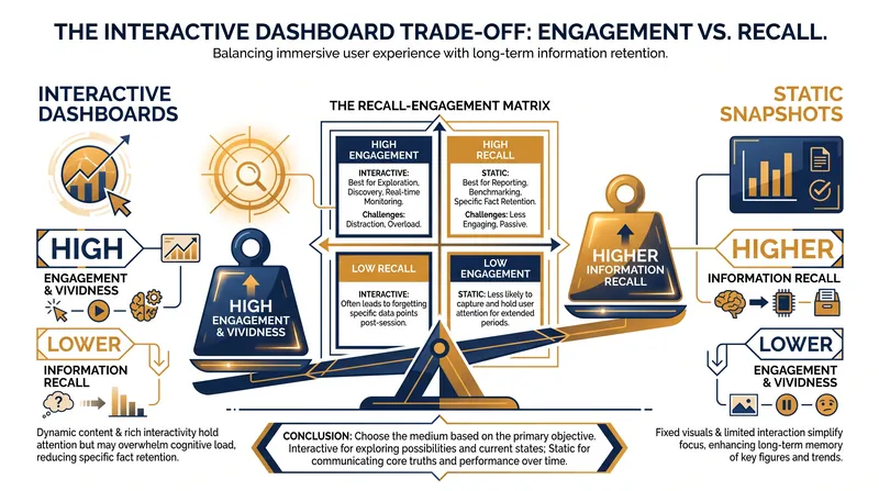 Interactivity reliably increases user engagement, but it can sometimes decrease objective information recall.
