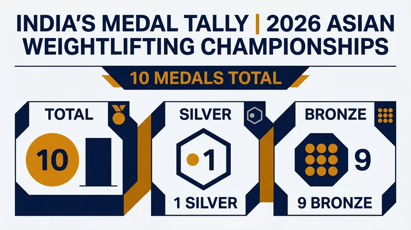 Host nation India secured 10 medals, a significant improvement from previous continental outings.