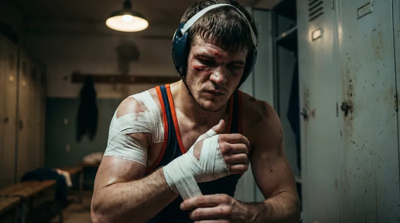Recovering from severe joint and ligament injuries requires months of grueling physical therapy before a wrestler can safely return to the mat.