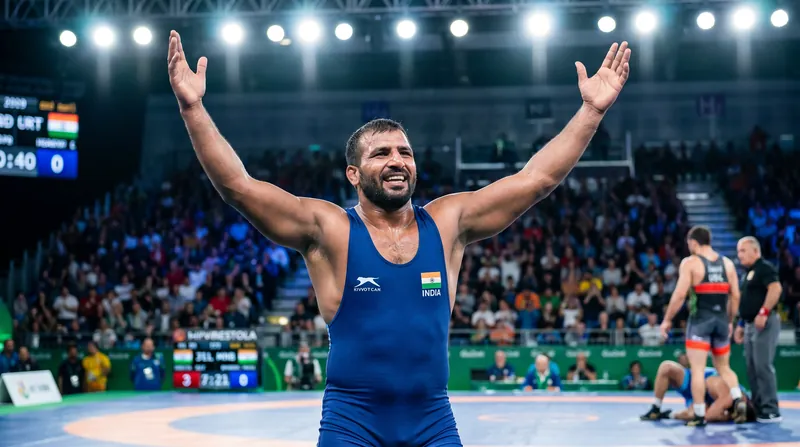 India's wrestling contingent dominated the tournament, securing 16 total medals including eight golds.