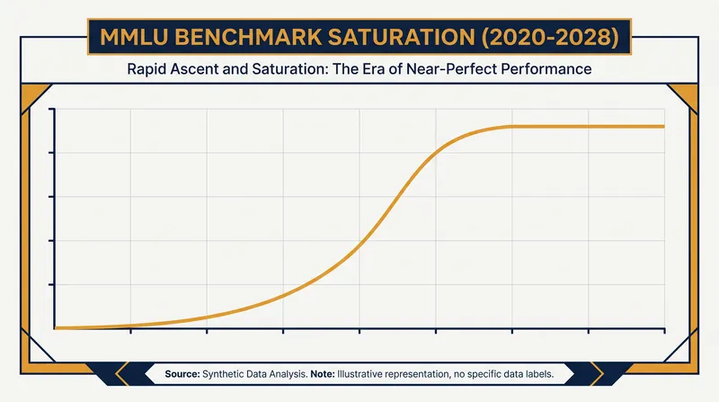 Frontier models have saturated traditional static benchmarks, making it difficult to differentiate top-tier performance.