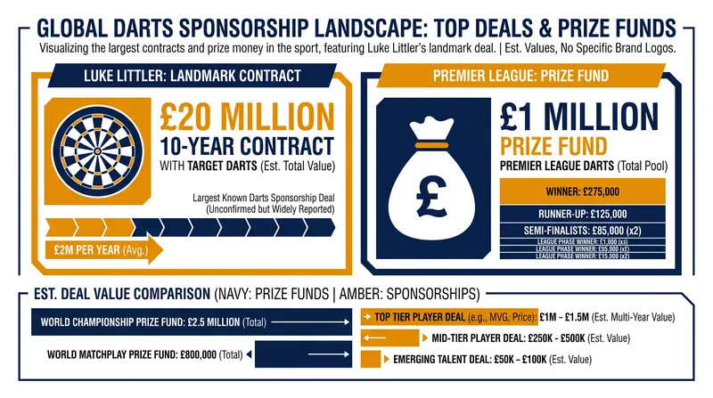 Recent financial milestones in professional darts highlight an unprecedented influx of capital into the sport.