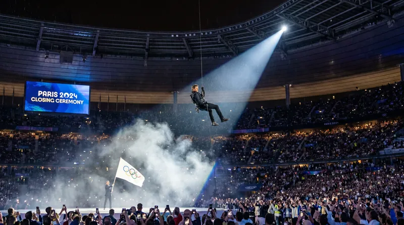 The closing ceremony featured a cinematic handover to Los Angeles, setting the stage for the 2028 Summer Games.