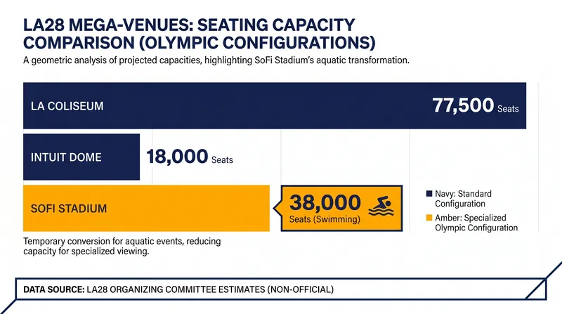 LA28 is relying on existing mega-venues to host events, avoiding the construction of new permanent stadiums.