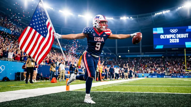 Flag football will make its Olympic debut in 2028, with active NFL players officially cleared to participate.