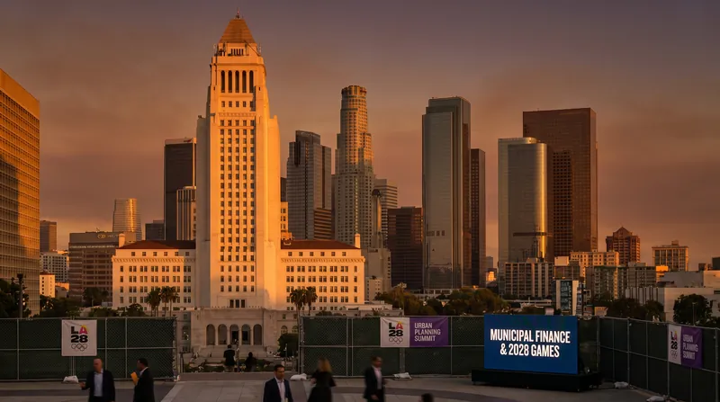 Los Angeles city officials are negotiating strict contracts to ensure taxpayers are protected from Olympic cost overruns.