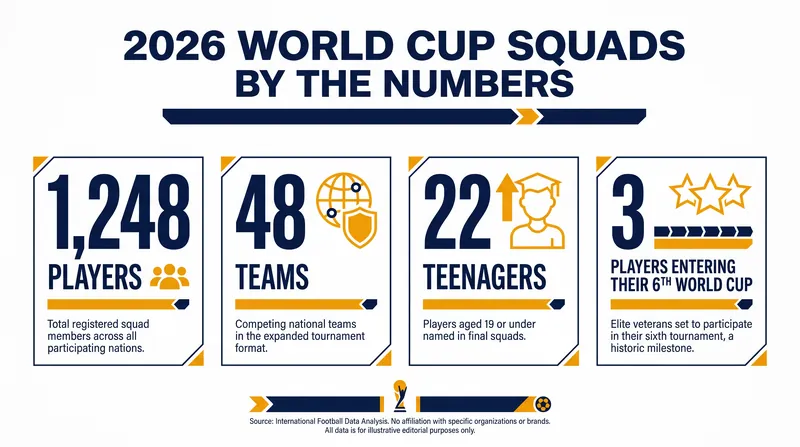 The expanded 48-team format brings a record number of players to North America.