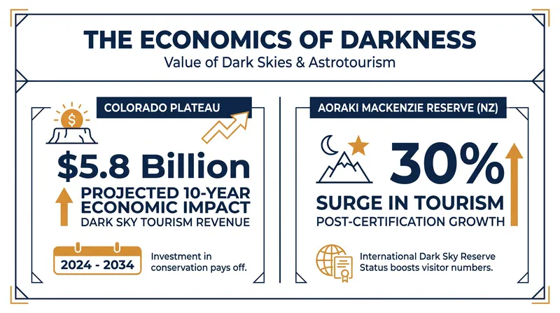 Preserving the night sky has proven to be a massive economic engine for rural and remote communities.