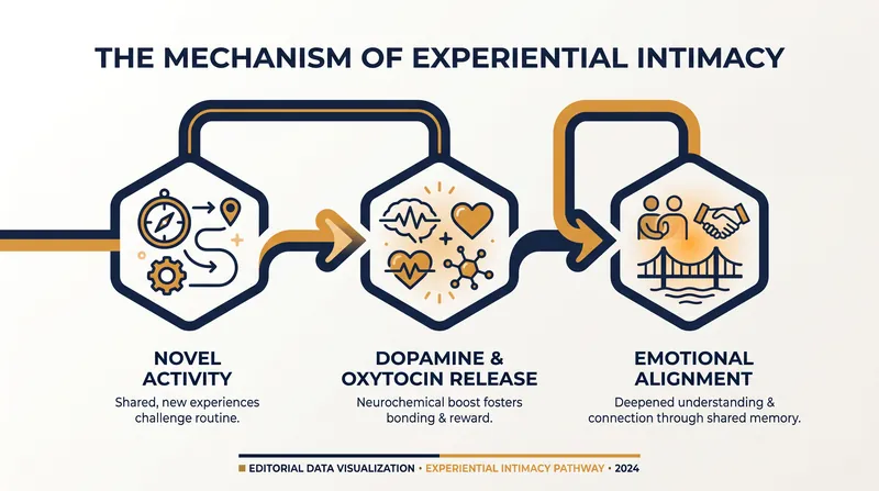 The psychology of shared experiences relies on neurochemical bonding and emotional alignment.