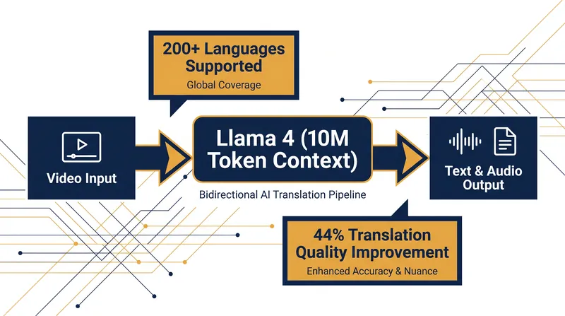 How bidirectional open-source models process continuous visual data into text and back into sign language.