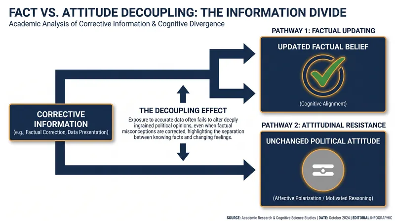 Voters frequently update their factual understanding of an issue without changing their underlying political allegiance.