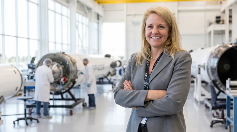 President and COO Gwynne Shotwell is widely credited with transforming SpaceX's engineering triumphs into a highly profitable business.