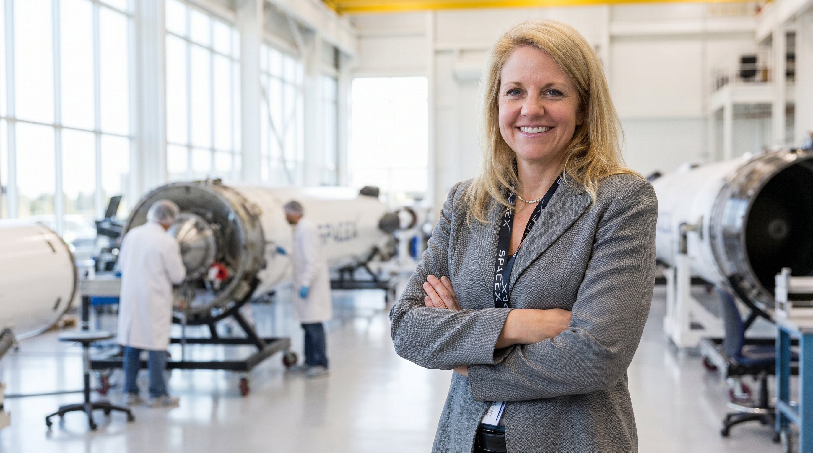 President and COO Gwynne Shotwell is widely credited with transforming SpaceX's engineering triumphs into a highly profitable business.