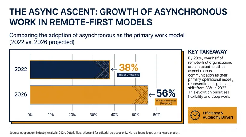 The majority of remote-first organizations have now adopted async-first communication.