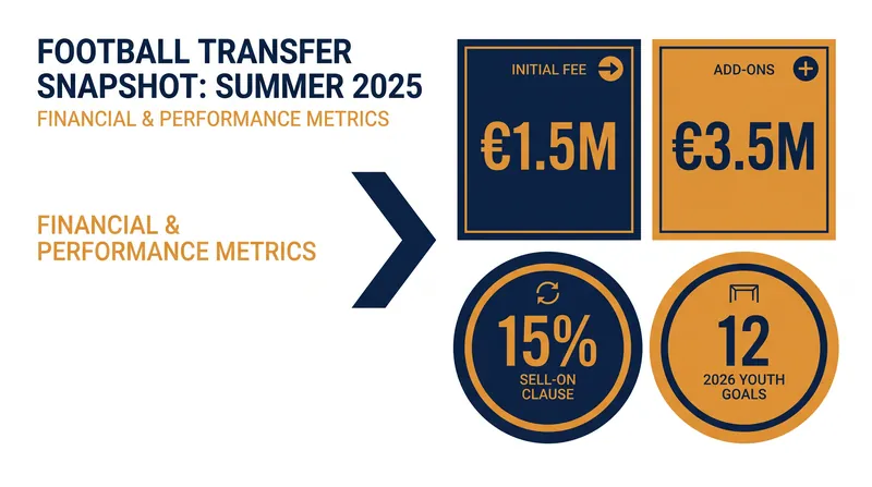 Key financial and performance figures behind Abdelkarim's permanent transfer to Barcelona.