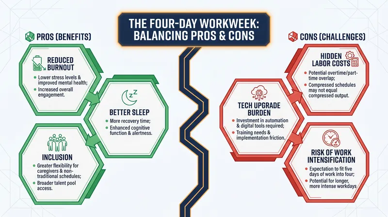 The model offers significant well-being benefits but carries hidden operational risks.