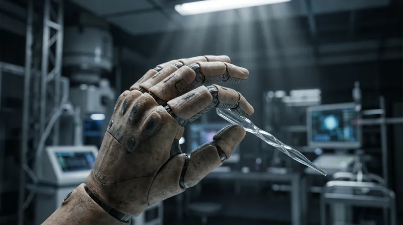 New biomimetic skin technologies allow robots to detect micro-forces, enabling them to handle delicate objects safely.