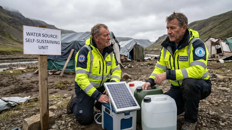 Beyond recreation, the technology could provide a vital hydration safety net for emergency responders and soldiers in austere environments.