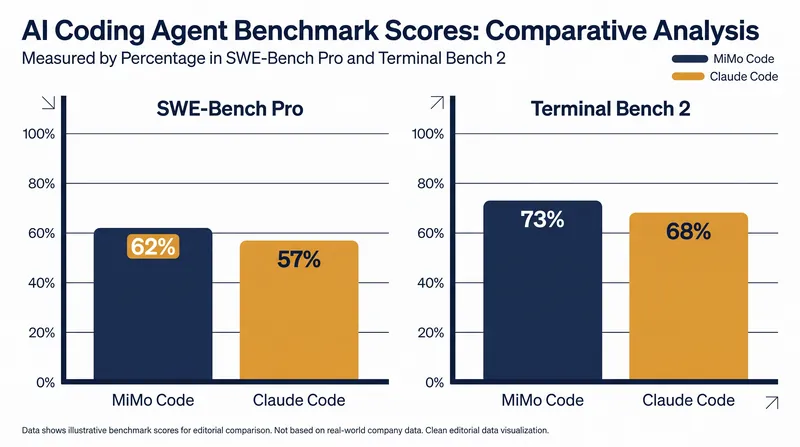 Xiaomi reports that MiMo Code's persistent memory architecture allows it to outperform Claude Code on major industry benchmarks.