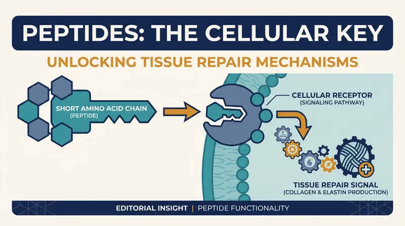 How peptides act as targeted signaling molecules within the body.