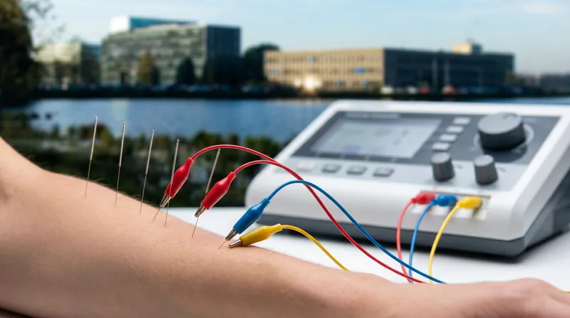 Electroacupuncture uses mild electrical currents to stimulate the release of specific pain-relieving neuropeptides.