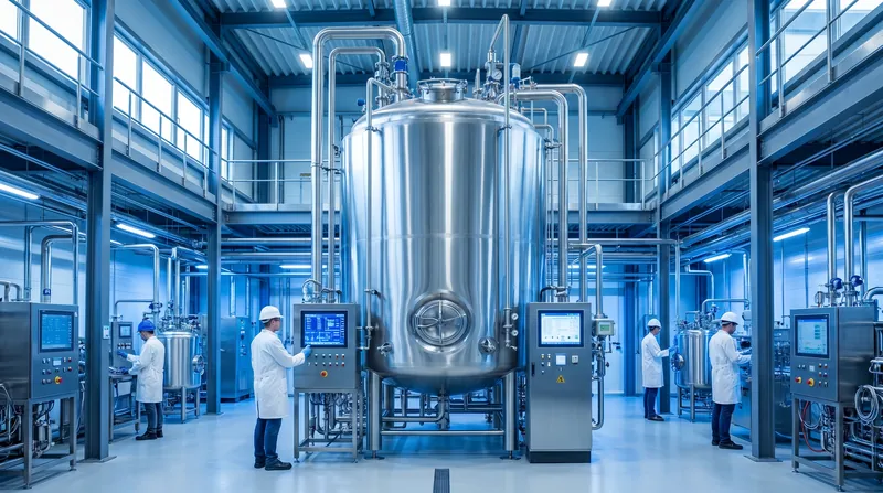 Commercializing the breakthrough will require scaling up the biological funneling process in massive industrial bioreactors.