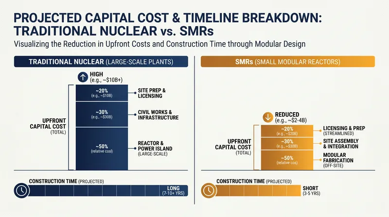 By shifting construction from the field to the factory, developers hope to slash the multi-billion dollar price tags of traditional nuclear plants.