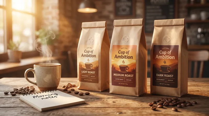 The 'Cup of Ambition' coffee line features light, medium, and dark roasts curated by Parton and Community Coffee.