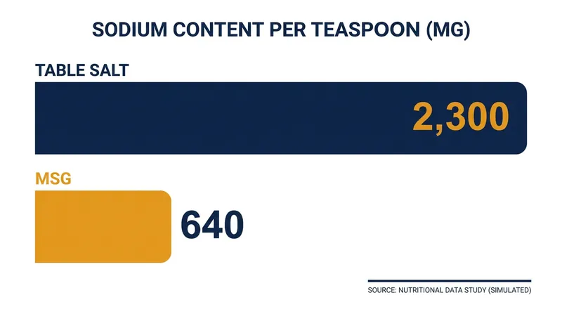 Using MSG or umami-rich ingredients can significantly reduce the overall sodium content of a dish.