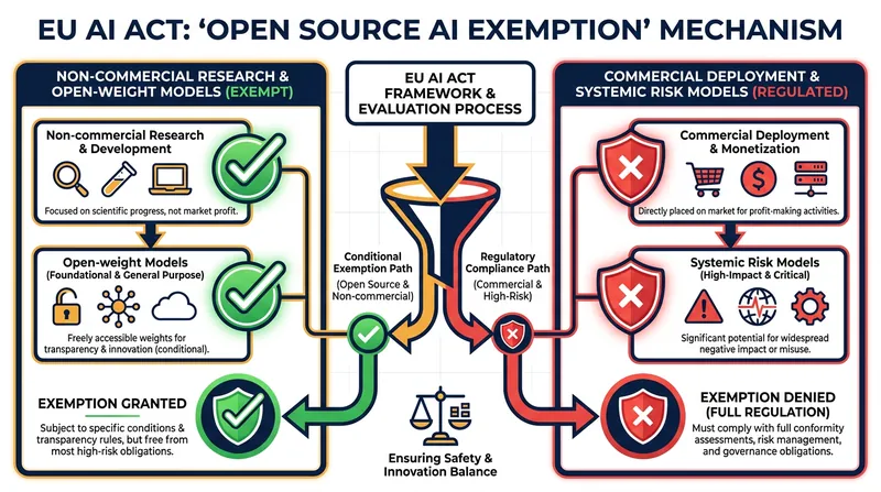 The EU AI Act carves out specific legal safe harbors for scientific research.
