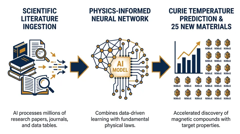 How the AI system extracted historical data to predict the thermal stability of new compounds.
