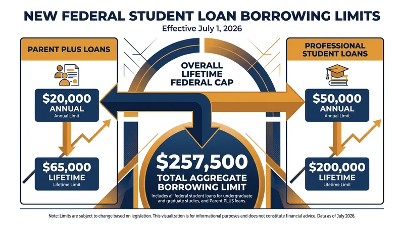 New borrowing caps will strictly limit how much families and graduate students can borrow.