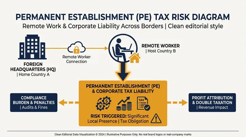 Remote workers who stay too long can inadvertently trigger corporate tax liabilities for their employers.