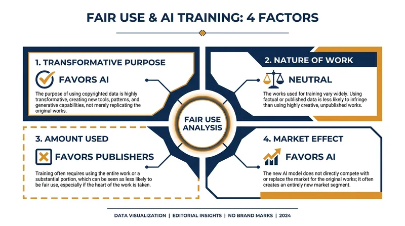 How the Supreme Court weighed the four pillars of the Fair Use doctrine in the context of Large Language Models.