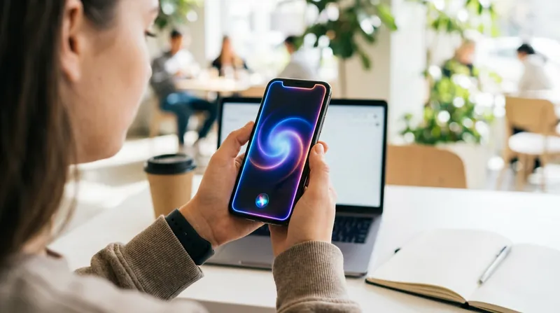 The rebuilt Siri is designed to complete tasks across apps and immediately get out of the way.