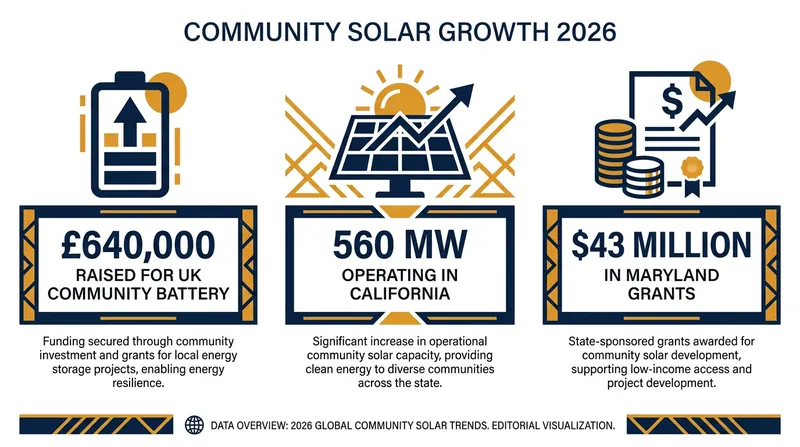 Recent funding and capacity milestones highlight the rapid acceleration of community-owned energy.