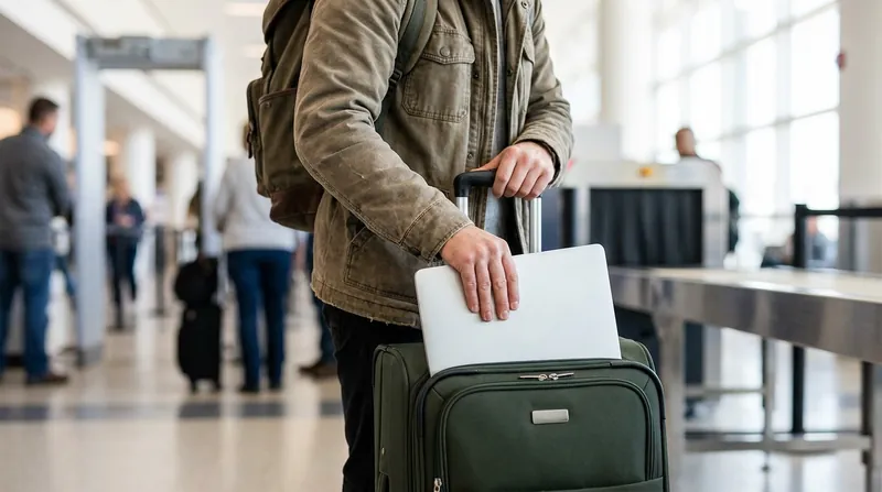 Softside luggage excels in transit by offering exterior pockets for quick access to electronics and liquids.