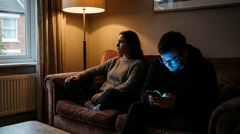 In the modern era, smartphones and constant digital distraction are the most common culprits of 'turning away' from a partner.